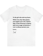 Load image into Gallery viewer, #GirlDad Premium Tee