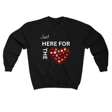 Load image into Gallery viewer, Just here for the Chocolate Premium Sweatshirt