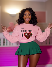 Load image into Gallery viewer, Just here for the Chocolate Premium Sweatshirt