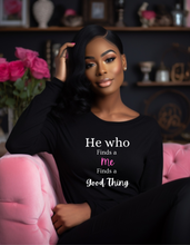 Load image into Gallery viewer, He who finds Premium Sweatshirt