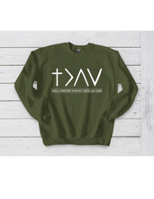 Load image into Gallery viewer, God Is Greater Premium Sweatshirt