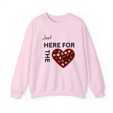 Load image into Gallery viewer, Just here for the Chocolate Premium Sweatshirt