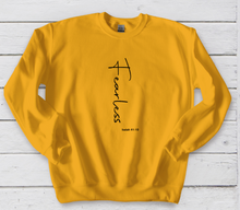 Load image into Gallery viewer, Fearless Premium Sweatshirt (More Colors Available)