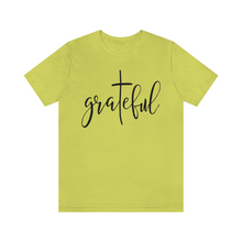 Load image into Gallery viewer, Grateful Cross Premium Tee (More Colors Available)