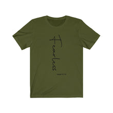 Load image into Gallery viewer, Fearless Premium Tee (More Colors Available)