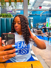 Load image into Gallery viewer, Blue Fear Less Color Block Premium Tee