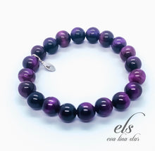 Load image into Gallery viewer, Tigers Eye Bracelet (Multiple Colors Available)