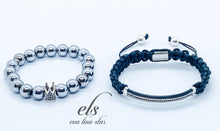 Load image into Gallery viewer, Men's Hematite Bracelet Set