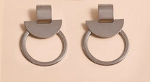 Load image into Gallery viewer, Geometric chandelier earrings

