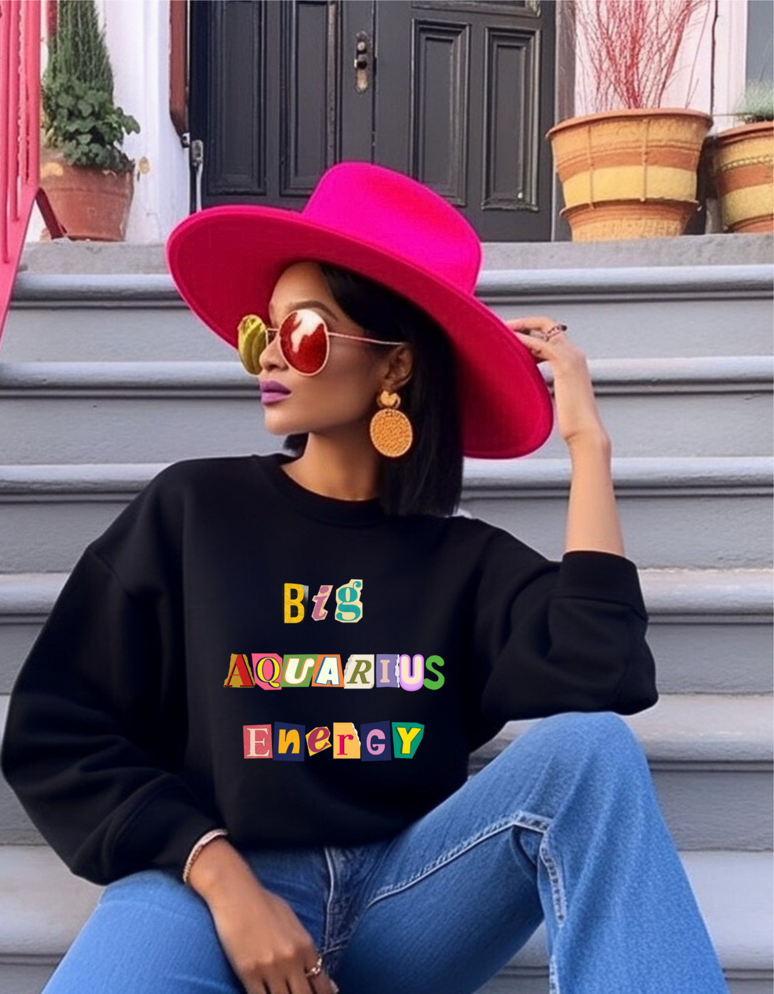 Zodiac G-Mode Sweatshirt - Zodiac Gal