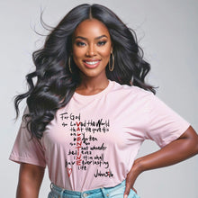 Load image into Gallery viewer, John 3:16 Valentine Premium Tee
