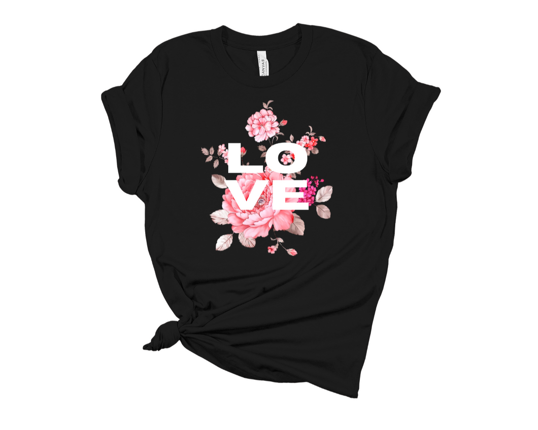 Floral Love Premium Tee