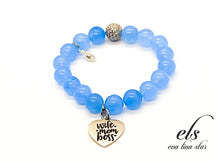 Load image into Gallery viewer, Wife, Mom, Boss Charm Bracelet (More Colors Available)
