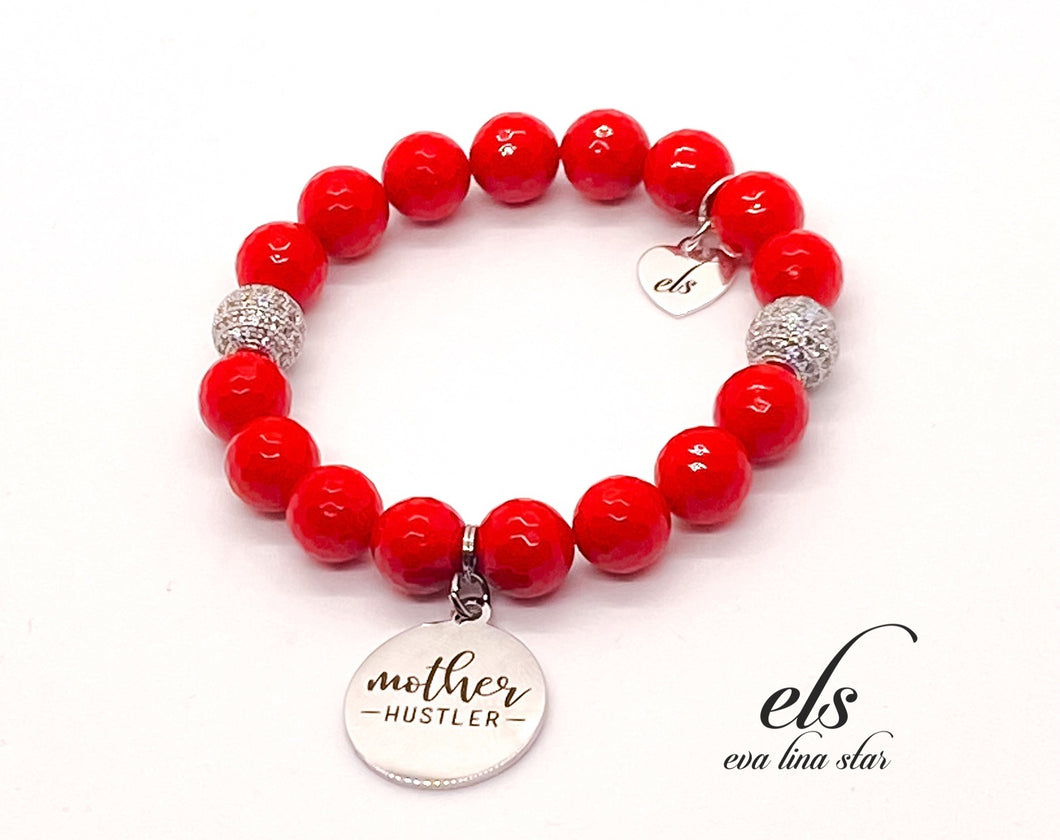 Mother Hustler Charm Bracelet (More Colors Available)