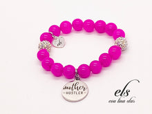 Load image into Gallery viewer, Mother Hustler Charm Bracelet (More Colors Available)
