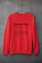 Load image into Gallery viewer, Queen-Ing Premium Sweatshirt - Black(More Colors Available)
