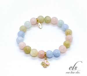 Multi-Colored Lucky Charm Bracelet