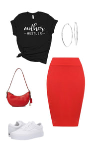 Mother Hustler Premium Tee (More Colors Available)
